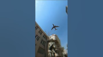Why Does Plane Look STUCK in the air? (The Secret Science of Parallax)"*