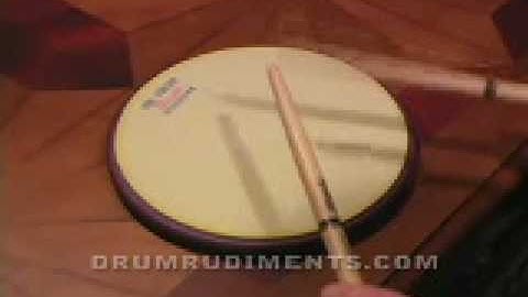32 Drum Rudiments #32 Single Drag Tap DrumRudiments com