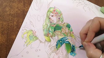Rydia [Copic Speedpaint]
