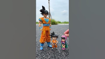ChiChi is ignored by Goku - Goku Toy  #dragonball #goku