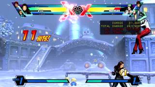 umvc3 X-23 easy combo