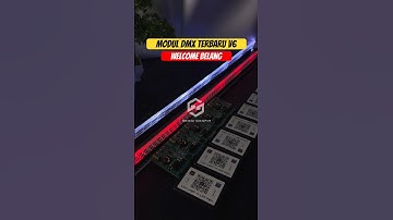 Mode welcome belang modul DMX terbaru