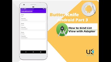 Butter Knife Android Part 3 (Fragment Bind View)
