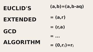 DAA 37 – Euclidean Algorithm, Extended Euclid &amp; Complexity Analysis | CS F364