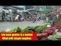 Life feels gentler in a market filled with simple laughter.