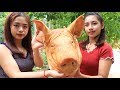 Yummy cooking roasted head pork recipe - Cooking skill