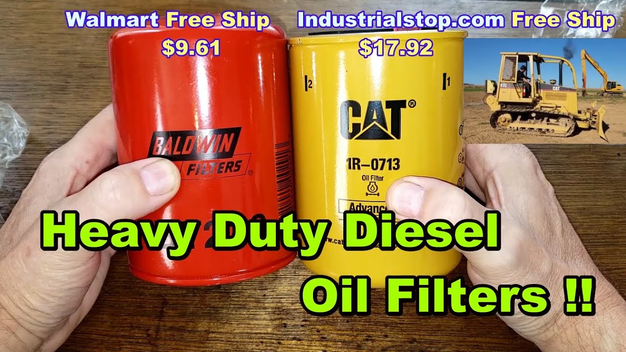 Baldwin Oil Filter BT230 vs. Caterpillar Oil Filter 1R-0713 Heavy Duty ...