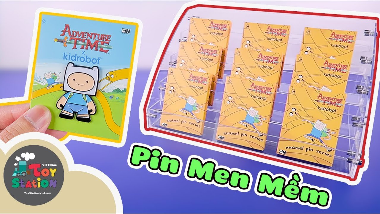 Series Pin men mềm đỉnh cao Adventure Time x Kidrobot ToyStation 402
