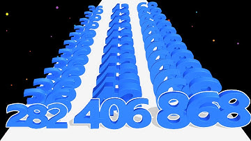NUMBER STACK RUN 3D - Number Master (Freeplay)