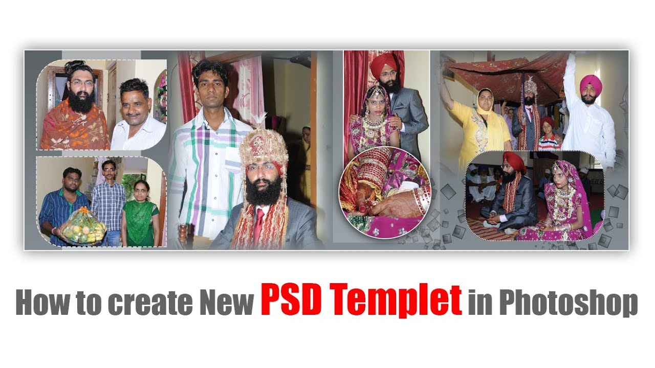 How to create New PSD Templet in Photoshop CC | THE IMAGING