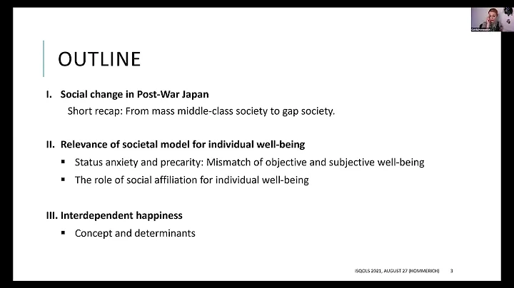 ISQOLS 2021 CAROLA HOMMERICH, "Shifting societal m...