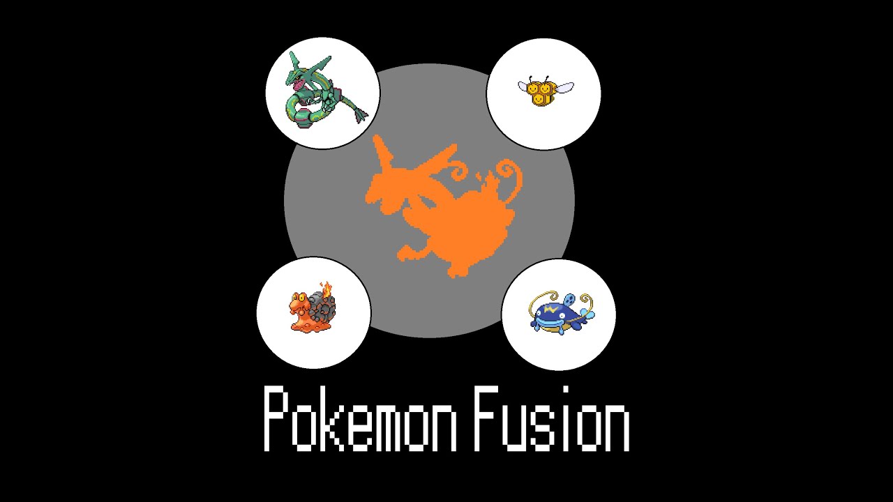 Pokemon Fusion: Rayq, Comb, Magc, Whisc