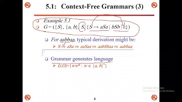Lecture 17 (Context Free Grammars)