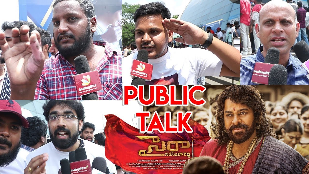 Sye Raa Narasimha Reddy Public Talk | Chiranjeevi | Ram Charan | 