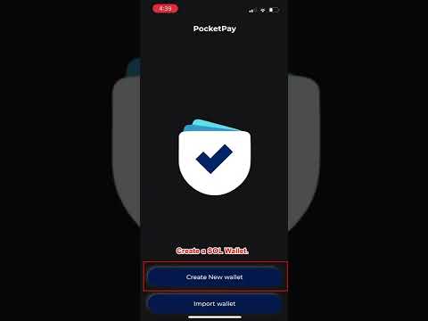 PocketPay ~ What are the steps to creating a Solana wallet?