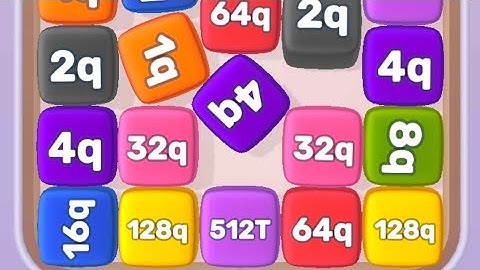 Part 16: Finally Cube Game 3D Merge Numbers with 194,859 New High Score #games #arelzone #trending