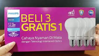 TOKO GROSIR LAMPU PHILIPS LED 12Watt. 