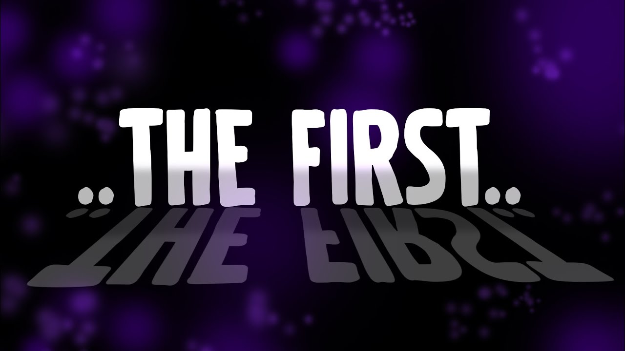 ..The First one.. (GC) - YouTube