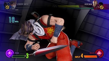 MvCI Day 1 Zero x Strider Combo
