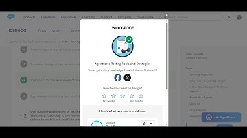 Agentforce Testing Tools and Strategies - Trailhead Salesforce 2025!