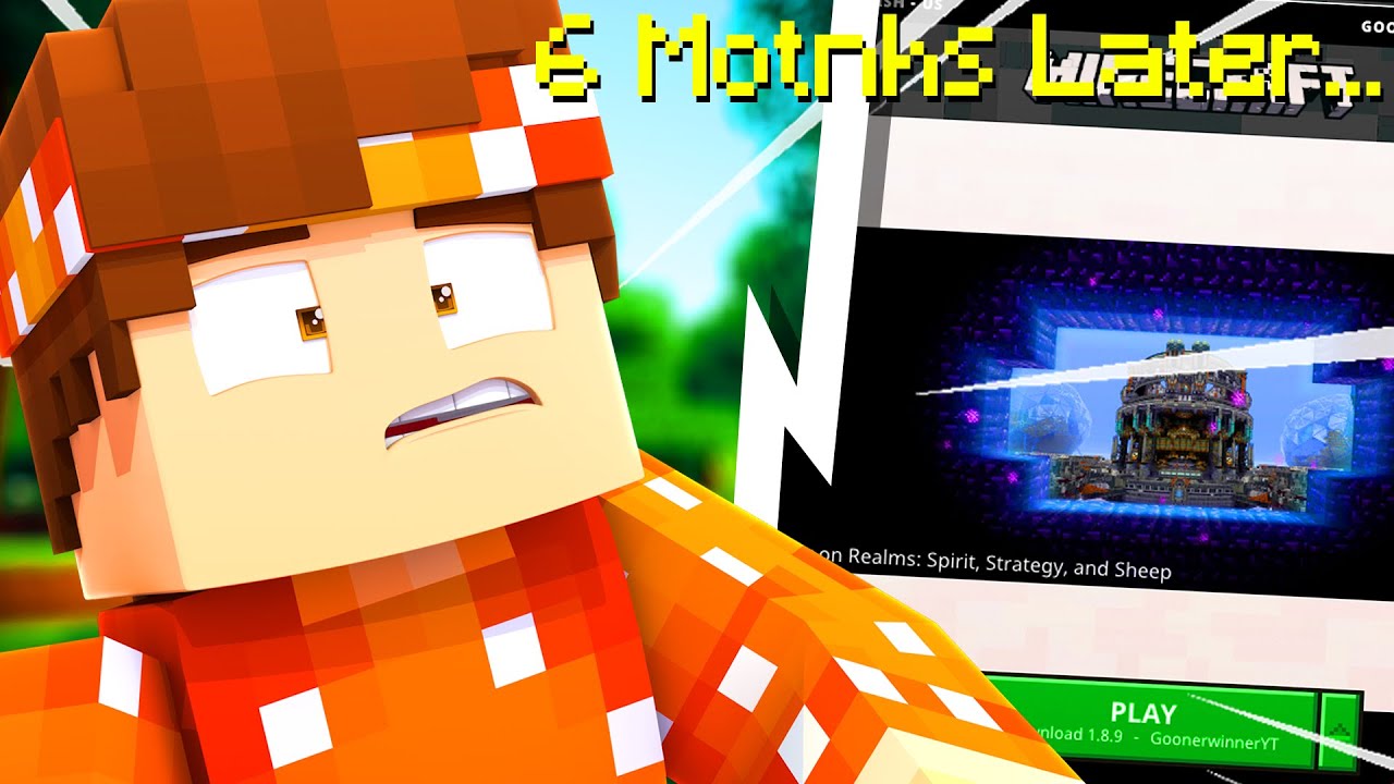 i played minecraft after not playing it for 6 months...(SHOCKED)! - YouTube