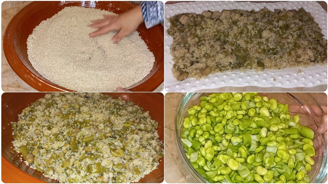 بلبولة أو دشيشة بالفول خضر صحي ولذيذ وسهلة في تحضير 👌🤗#بلبولة #الفول