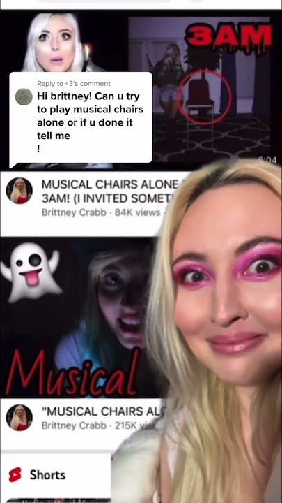 Can You Survive Playing Musical Chairs Alone at 3am?? 😱 #Paranormal #Ghosts #Wednesday