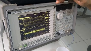 Como configurar o Analisador para salvar dados na memória interna - Analisador Agilent 35670A