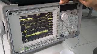 Como configurar o Analisador para salvar dados na memória interna - Analisador Agilent 35670A