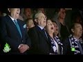 Florentino Pérez vibró con el nuevo himno