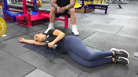 Side Lying Dumbell External Rotation