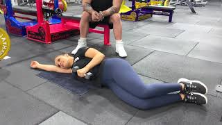Side Lying Dumbell External Rotation
