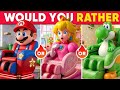 Would You Rather - Build Your SUPER MARIO GALAXY Dream House 🌌🏰🍄 Part 2 | Hawk Quiz