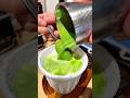 最後はシャリシャリ！−85℃の抹茶ラテ🧊🍵