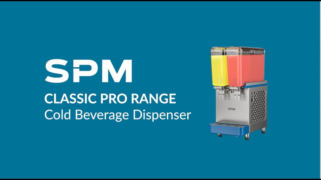 Tutorial CLASSIC PRO RANGE Cold Beverage Dispenser SPM English