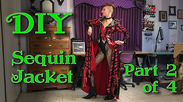 McCalls 6818 Sequin Jacket pt2