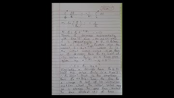 Experiment to determine the time constant for RC circuit.BSc 1 year