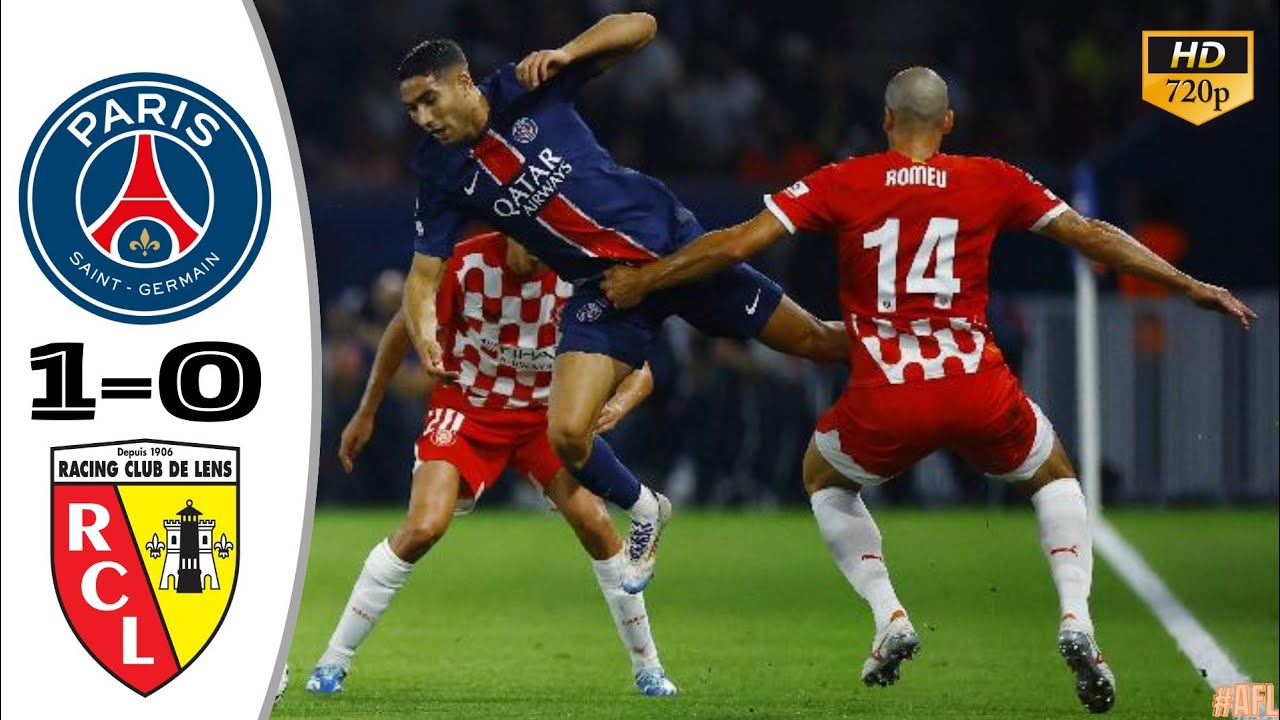 PSG vs Rc Lens 1-0 | All Goals & Highlights - 2024/25 (HD)