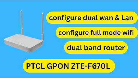 ZTE GPON Router PPPoE Configuration & WiFi Setup | Complete Internet & WiFi Settings Guide