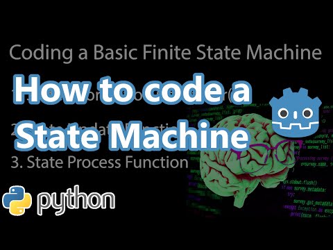 How to code a State Machine | Coding Concepts in Python & Godot Engine