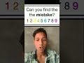 can you find the mistake 😱 #quiz #ytshorts #youtubeshorts #shorts #mistakes #find #challenge #facts