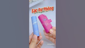 Sạc dự phòng min chỉ bằng thỏi son #vantapunbox #review #unboxing #sacduphongmini #sacduphong