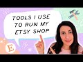 All the Tools, Programs & Software I Use to Run My Digital Etsy Shop