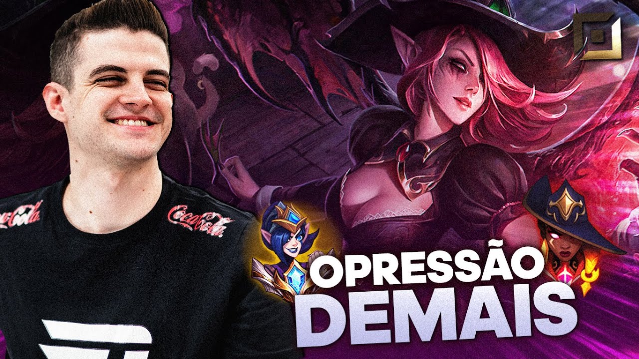 O bot inimigo NÃO TEVE PAZ nessa lane de MORGANA + SENNA!