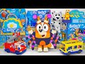Bluey Toy Collection ASMR 💙 Bluey's Halloween Bingo Spider Costume Wooden Collectible