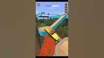 Going Balls - Super Speedrun Gameplay LEVEL NO #61 | New Update | Sky Ball Jump Android iOS #Shorts