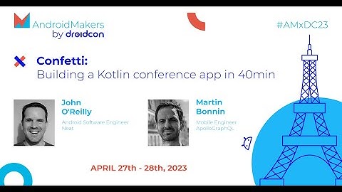 Confetti: building a Kotlin conference app in 40min 🎊 - John O
