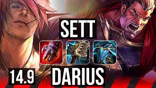 SETT vs DARIUS (TOP) | 7/4/16 | EUW Master | 14.9