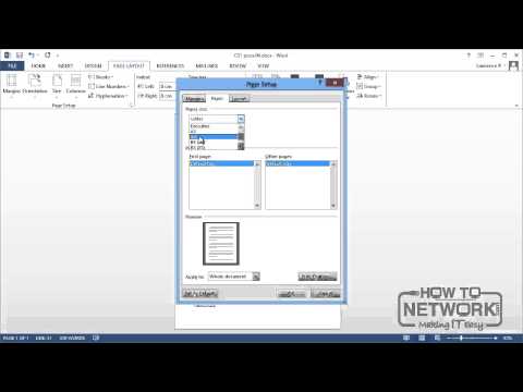 MOS: Microsoft Office Word 2013 - Formatting a Document