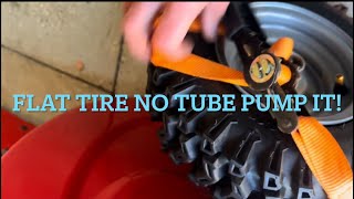 Flat Tubeless tire hack (did you know this? by DO IT YOURSELF ITS EASY 65 views 1 month ago 39 seconds